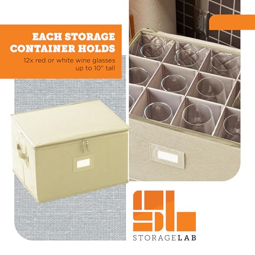 Wine Glass Storage Case