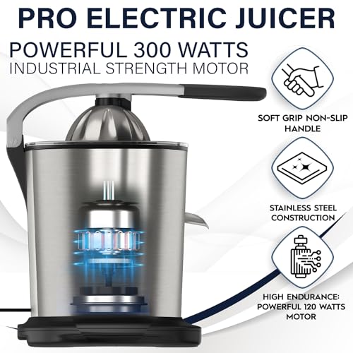 Power Pro Premium Electric Citrus Juicer