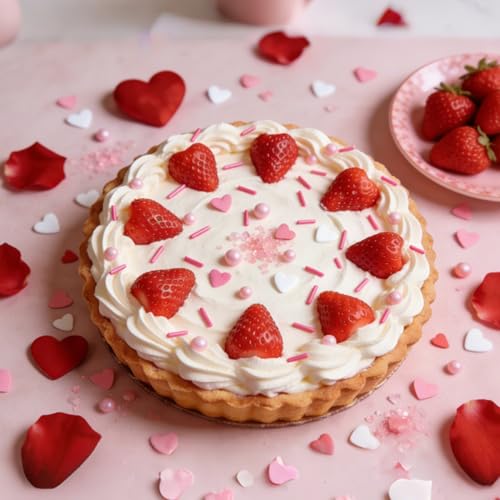 Edible Heart Sprinkles (4.5 Ounce)