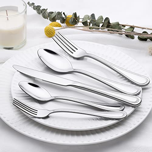 60 Piece Silverware Set for 12