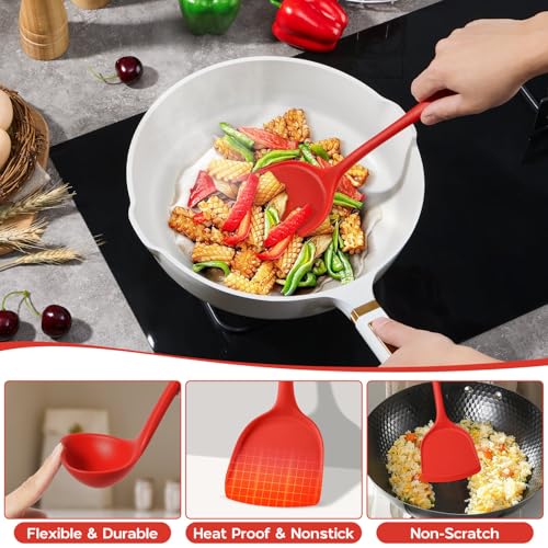 Silicone Cooking Utensils Set (6 Count)