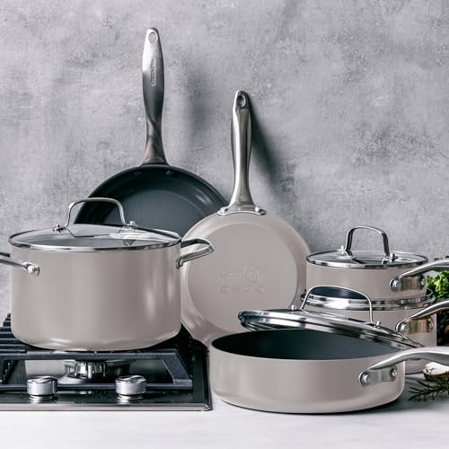 Canterbury 10 Piece Cookware Pot and Pans Set