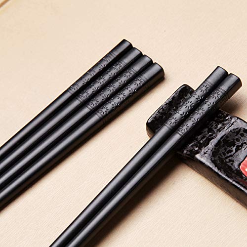 5 Pairs Premium Reusable Chopsticks