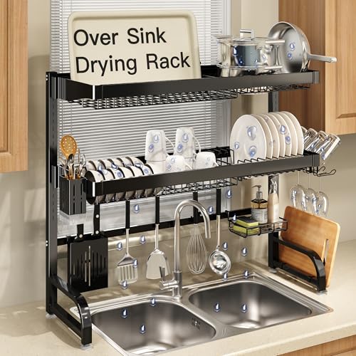 Over The Sink Dish Drying Rack