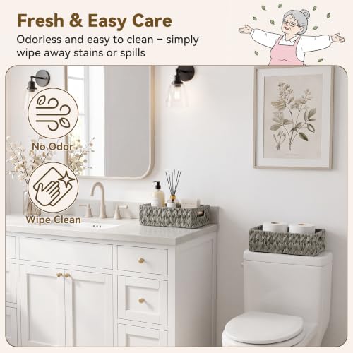 Wicker Baskets for Storage (2 Count)