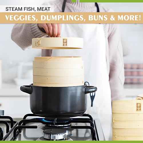 Bamboo Steamer Basket
