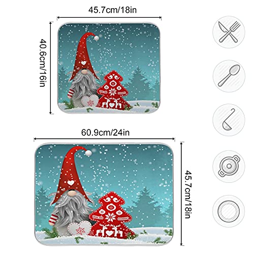 Super Absorbent Dish Drying Mat