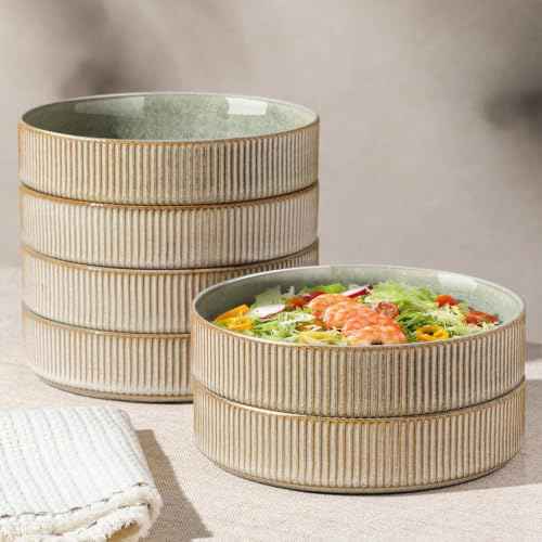 7.5 Inch Pasta Bowls Set of 6 (6 Count)