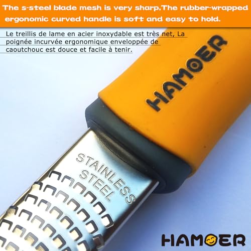 Micro Plane Cheese Grater & Lemon Zester Tool Set non