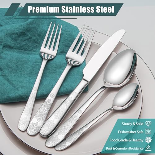 40 Piece Flatware Set (40 Count)