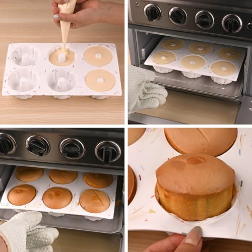 3 Pcs Mini Fluted Cake Pan (3 Count)