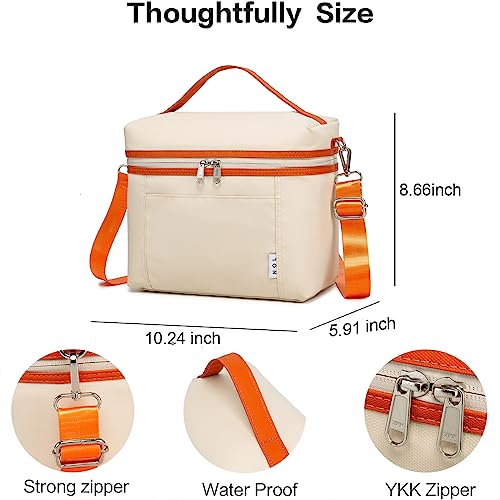 NOL 8L Insulated Lunch Bag for Women
