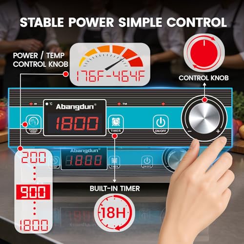 Commercial Induction Cooktop