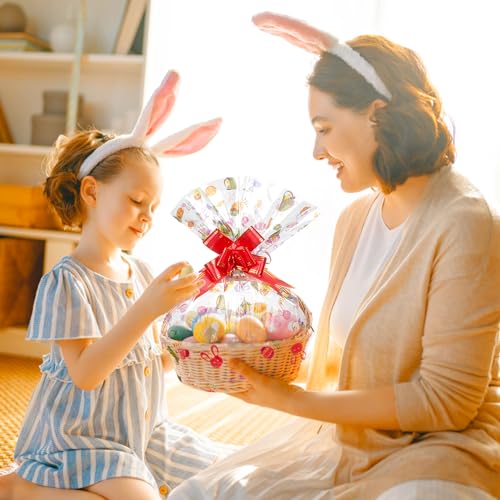 100ft Easter Cellophane Wrap Roll with Egg