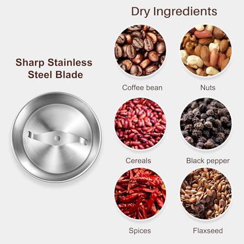 Electric Coffee and Spice Grinder