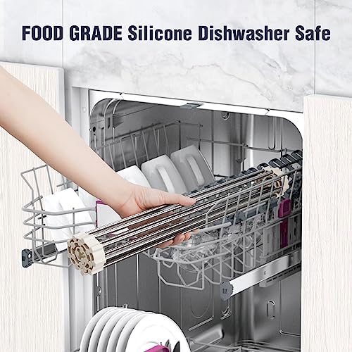 Roll Up Dish Drying Rack Over Sink