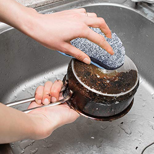 Multi Purpose Scrub Sponges for Kitchen By Scrub (6 Count)