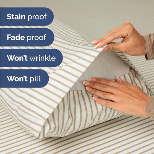Split King Size 5 Piece Sheet Set