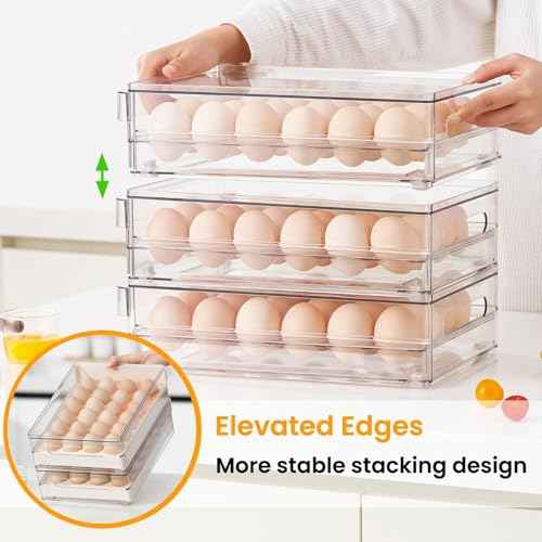 24 Capacity Egg Holder for Refrigerator (2 Count)