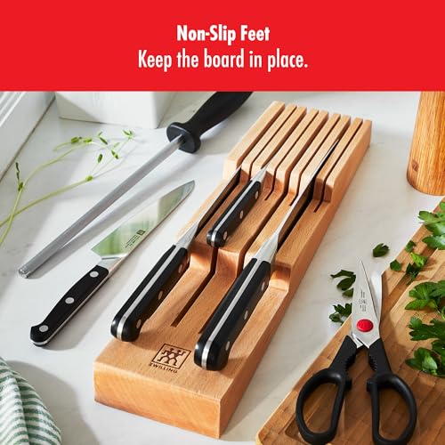 8 Slot In Drawer Knife Block