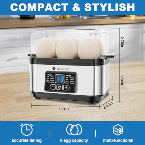Electric Egg Cooker (6 Count)
