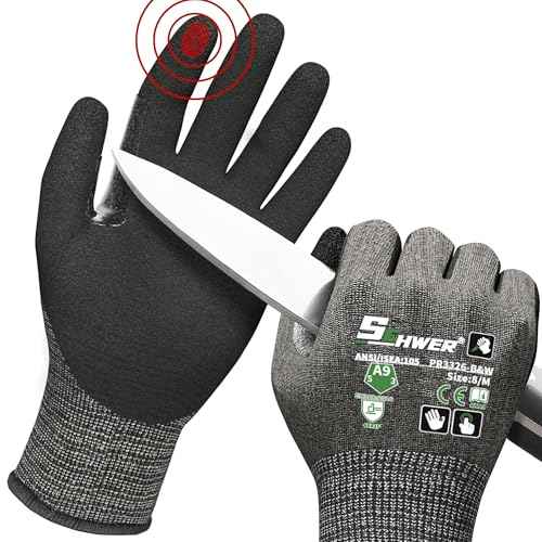 12 Pairs ProGuard Highest Level Cut Resistant Work Gloves PR3326 for Extreme Protection