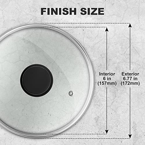 Pan Lid 6.5 Inch
