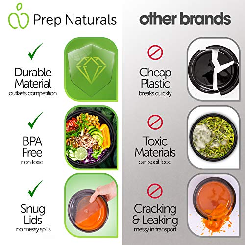 30 Pack Meal Prep Containers Reusable (30 Count)