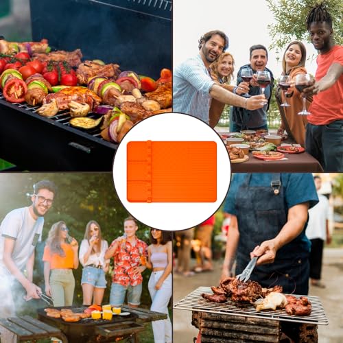 2 PCS Silicone Grill Mat Compatible with Blackstone (2 Count)