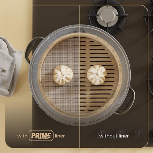 Bamboo Steamer Silicone Liners 10 (6 Count)
