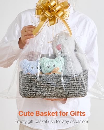 Small Woven Storage Basket for Organizing (3 Count)
