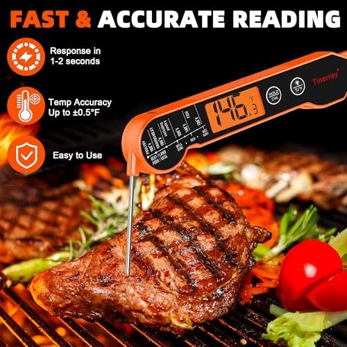 Professional Digital Meat Thermometer Instant Read Waterproof
