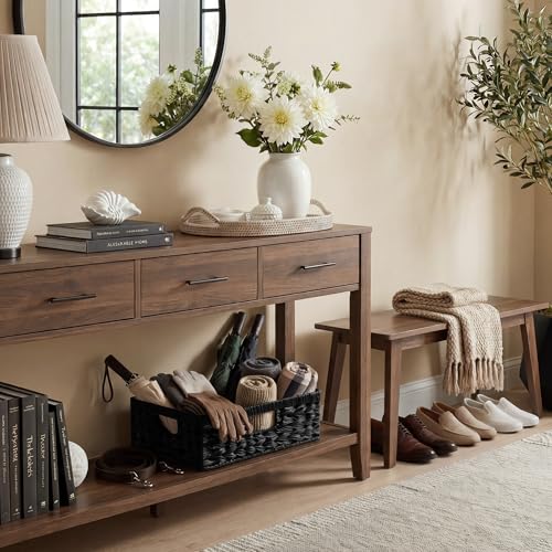 Wicker Storage Baskets for Shelves
