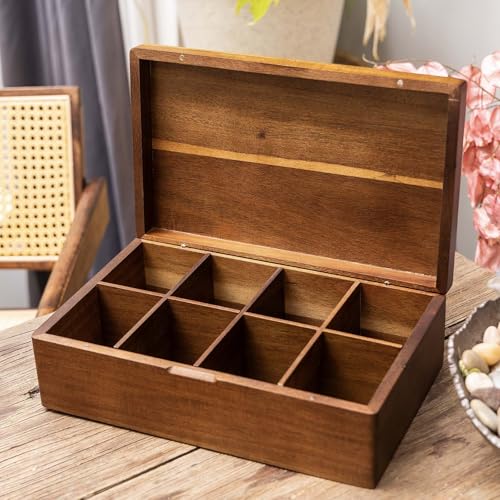Acacia Wooden Tea Bag Organizers