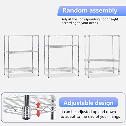 3 Tier Wire Shelf