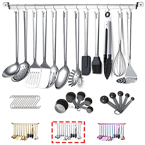Stainless Steel Cooking Utensils Set (37 Count)