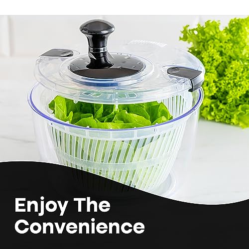 Large Salad Spinner with Drain