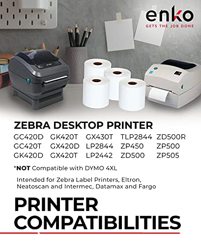 4 x 2-1/2 in 12 Rolls | 7440 Direct Thermal Address Labels (12 Count)