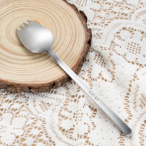 8 Piece Silver Salad Serving Set (20 Count)