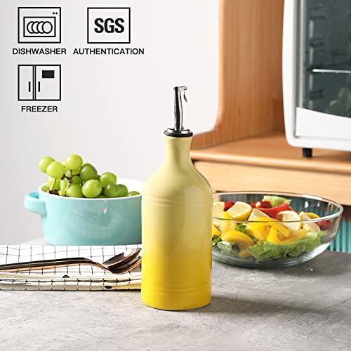 Sweejar Ceramic Olive Oil Dispenser Bottle
