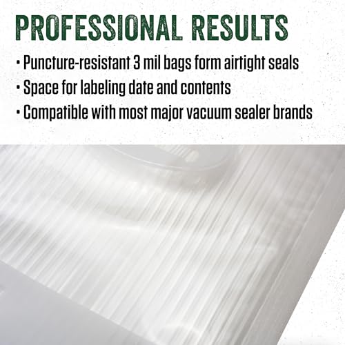 Products MaxVac Gallon Vacuum Sealer Zipper Bags (100 Count)