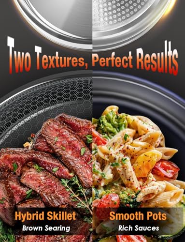 Ceramic Pots and Pans Set Non Stick