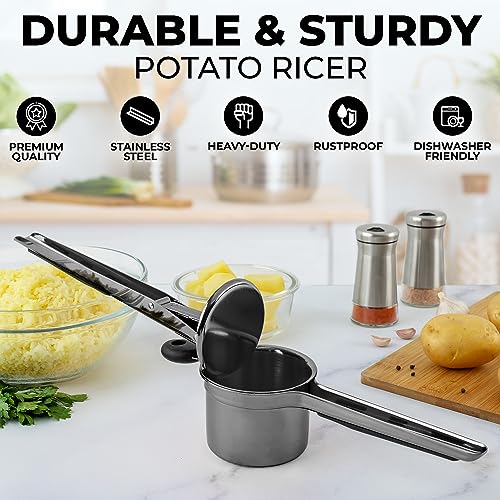 Premium Large 15oz Potato Ricer