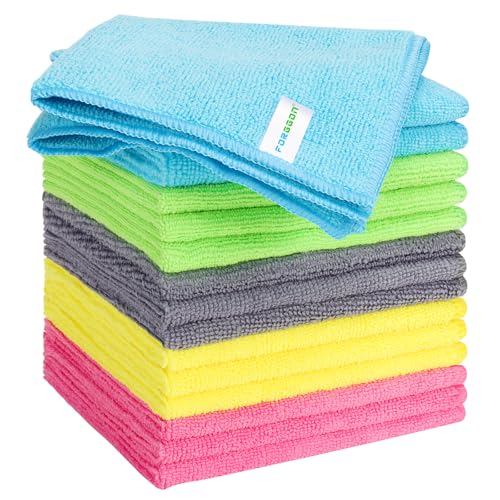 15Pcs Microfiber Cleaning Cloths (15 Count)