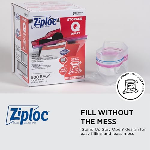 Ziploc Storage Bags (500 Count)