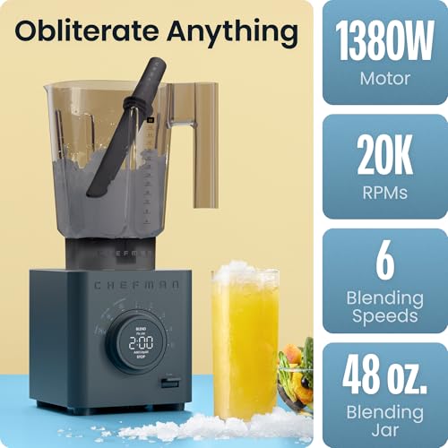 Obliterator 48 oz Countertop Blender for Smoothies