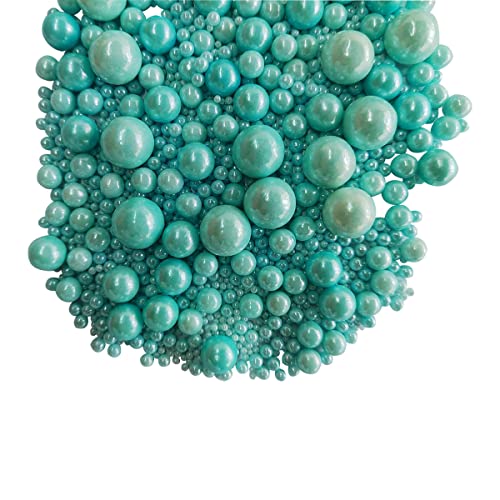 Edible Blue Sugar Pearls Candy Sprinkles 120G (4.23 Ounce)