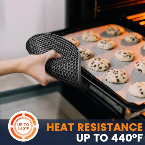 Silicone Trivet Mats 4 Heat Resistant Pot Holders Multipurpose Non
