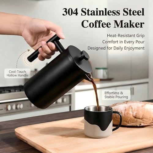 34oz Black Coffee Maker