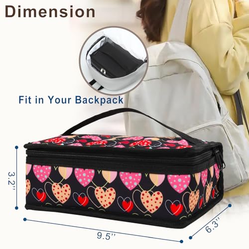 Small Lunch box Insulated Soft Bag Mini Cooler Back to School Thermal Meal Tote Kit for Kids